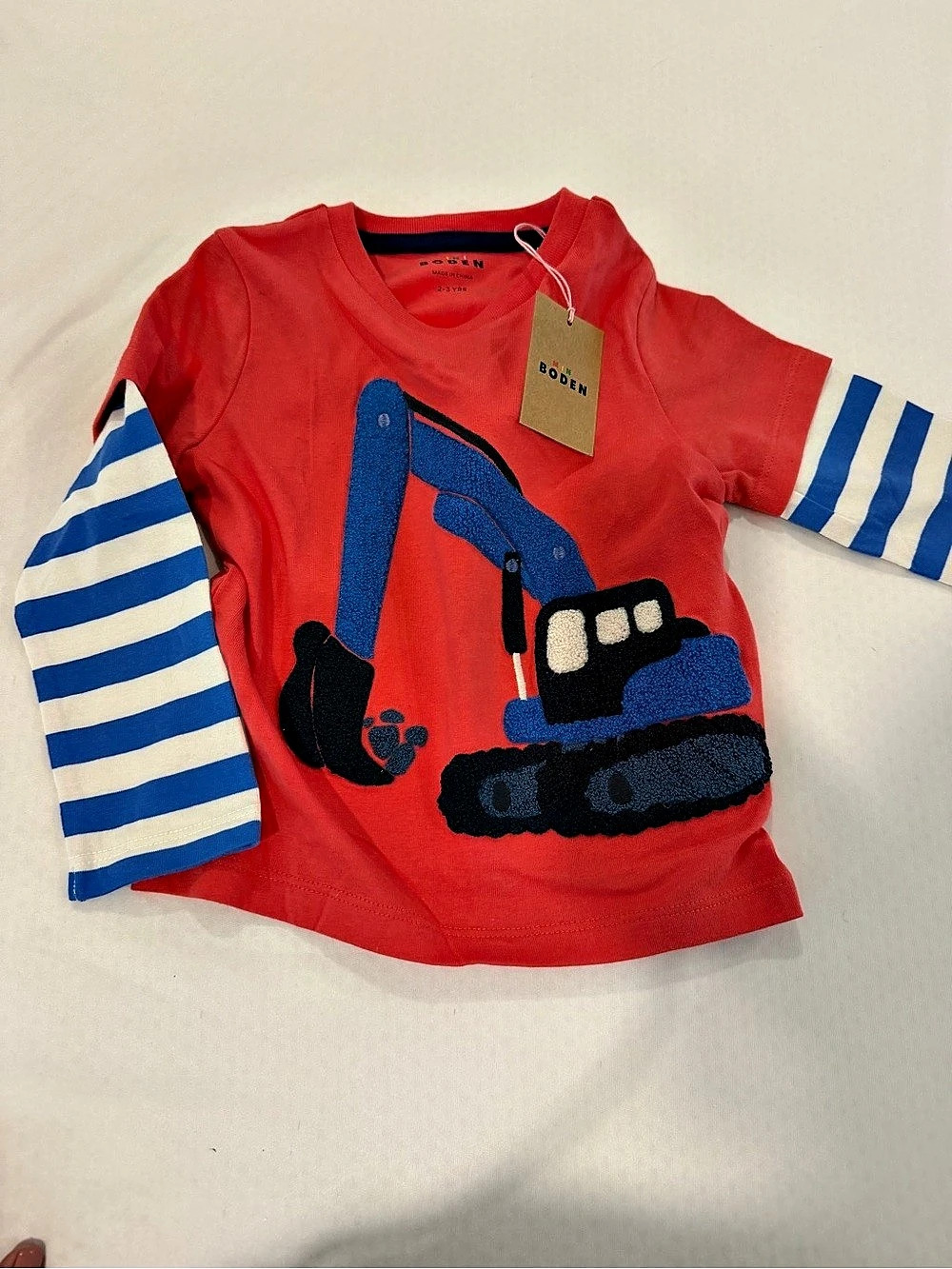 Boden 2-3YRS Graphic Tee NWT